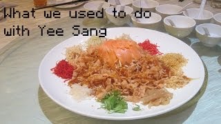 Fourth day of Chinese New Year Yee Sang (鱼生)