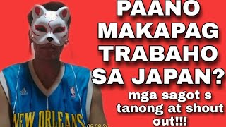 PAANO MAKAPAGTRABAHO SA JAPAN? | LUDI ONYT