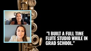 How Samantha built a full-time private flute studio while completing her Master’s program.