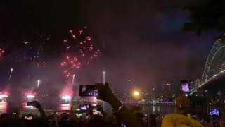 New Years 2019 Fireworks in Sydney (Sydney Opera House) - 1 January 2019