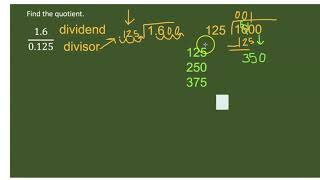 Decimal Division 3