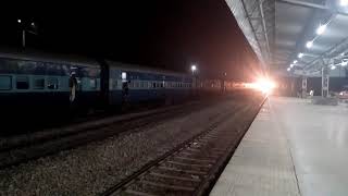 Swatantrata senani sf express with Diesel engine 100kmph At nandganj