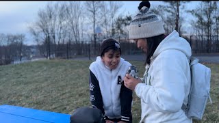 Kenz is Flying Drone for the first time 🤩 Djimini4pro