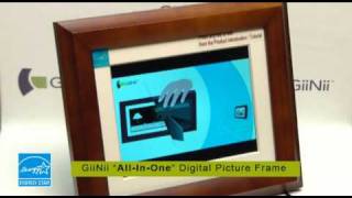 GiiNii All-In-One Digital Picture Frame - How to Use