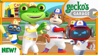 Baseball Break Down ⚾ | Gecko's Garage | Brand New Episode | Trucks For Children | Cartoons for Kids