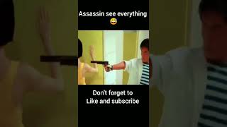 Assassin sees everything   #shorts #comedy #shortsvideo #movie #shortsvideo #subscribe #trending