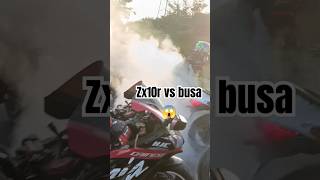 zx10r vs Hayabusa😱#skonride #fire #sound #kawasaki #zx10r #suzuki #hayabusa #trending #viral #shorts