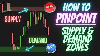 How To PINPOINT Supply & Demand Zones