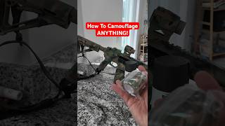 How To Camouflage ANYTHING #civtac #pewpewlife #guns