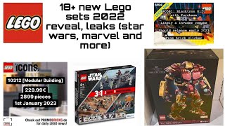 18+ new Lego sets 2022 reveal, leaks (star wars, marvel and more)