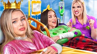 Rich Girl vs Poor Girl! We Got to Hospital for 24 Hours