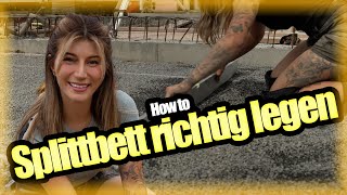 How to Splittbett für Dämmung/Bodenplatte richtig legen mit Tschulique