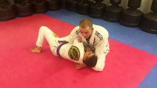 Rolling  Darce Choke from top Side Control