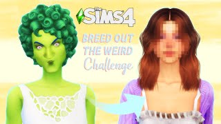 Breed out the Weird Challenge - The Sims 4 CAS