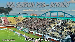 Inilah Full Aksi & Chant BCS Babak Pertama Pre Season PSS Sleman vs Borneo FC