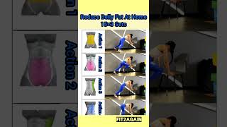 Woman workout for Reduce Belly Fat At Home 🔥#motivationalvideo #shorts #reducebellyfat