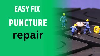 DIY Tutorial: How to Fix a Flat Tire With A Puncture Repair kit