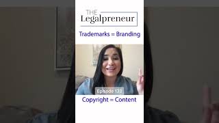 Trademarks v copyrights #smallbusinesscheck #onlinebusiness #solopreneur