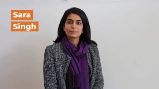 Sara Singh, MPP Brampton Centre | Dress Purple Day 2020