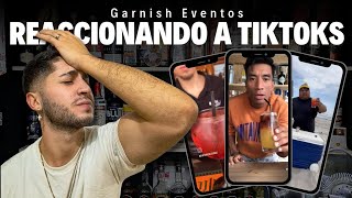 Reacción a videos de TikTok sobre coctelería 😱 Tutorial Bartender #GarnishEventos