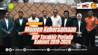 Momen Kebersamaan RDP Terakhir Periode 2019-2024 Komisi V DPR RI - BASARNAS