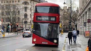 *ROUTE WITHDRAWN* Journey on 168 | Metroline Travel - Wrightbus Routemaster (LT643 - LTZ1643)