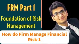 How do Firm Manage Financial Risk 1 | FRM Part 1 | Foundation of Risk Management | Nov 2020 Exam