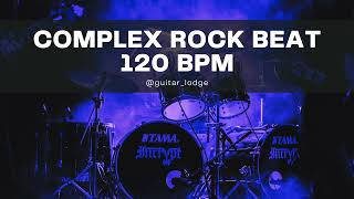 120 BPM - Complex Rock Beat - Drum Track / Loop