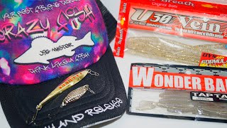 Распаковка бейсболки Crazy Fish и силикона Bait Breath из магазина Spinningline