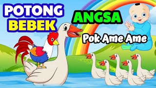 Lagu Anak Potong Bebek Angsa - Pok Ame-Ame Cilukba Terbaru