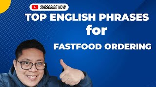 Top English Phrases for Fast Food Ordering