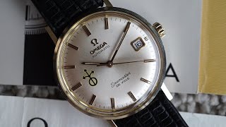 SAFE QUEEN: Omega Seamaster De Ville Central Soya - all original full set from 1969 - KM6068 cal 563