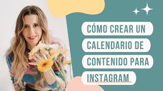 ⚡️ Cómo crear un calendario de CONTENIDOS para Instagram