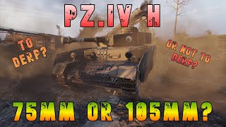 PZ.IV H 75mm or 105mm ll Wot Console - World of Tanks Modern Armor