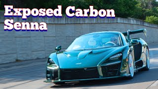 MSO Green Carbon Fiber Mclaren Senna! Epic Hypercars In San Antonio!