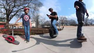 Epic roll through Downtown with Oak City OneWheel (Raleigh)  - 360 Video