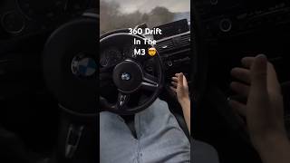 This is what it looks like to hit a crazy *360 Drift* in an M3 (POV) 😈🔊Ⓜ️ Owner: High_drivee🤯