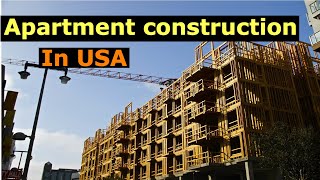 Apartment construction  in USA || Apartments in America || Telugu vlogs in USA||Telugu Vlogs