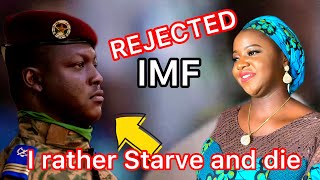 Ibrahim Traore Turns Down Financial Assistance From IMF. Hmmm 🧐