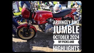 Ardingly Sussex Motorbike jumble October 2024, a quick look and picks of the day. #bikelife