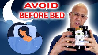 AVOID These Vitamin Supplements Before Bed for Better Sleep!  Dr. Mandell