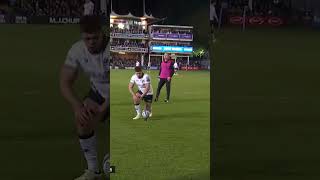 Here's The Late Penalty From Farrell That Boosted Saracens In The Title Race 🔥 #gallagherprem #rugby