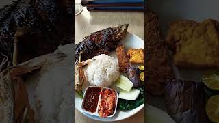 nasi tempong ikan bakar #malinau #kuliner #kulinernusantara