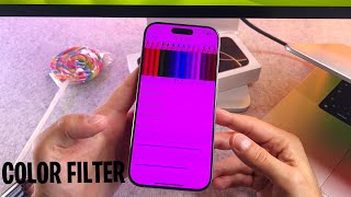 How To Change Color Filters On iPhone 16 Pro / Pro Max