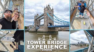 Tower Bridge Experience! | Walking Across the Top of Tower Bridge, London! 🇬🇧