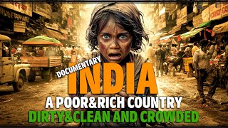 INDIA: A POOR&RICH, DIRTY&CLEAN AND OVERCROWDED COUNTRY