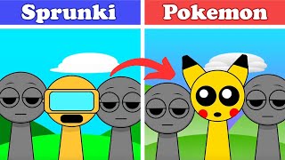 Incredibox Sprunki vs Pokemon Normal vs Horror version