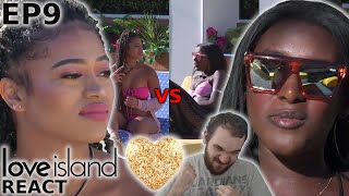 BRIA AND ZETA GO TO WAR!!! - A British Man Reacts to Love Island USA Episode 9