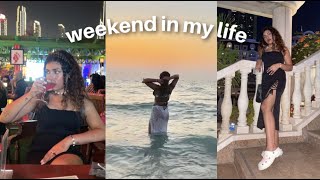 SUMMER DAY IN MY LIFE VLOG: weekend, driving, beach, socializing & Dubai parties!