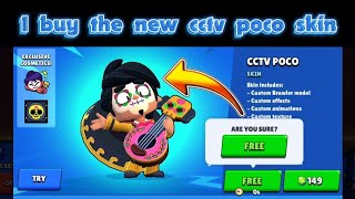 I bought the new cctv poco skin!